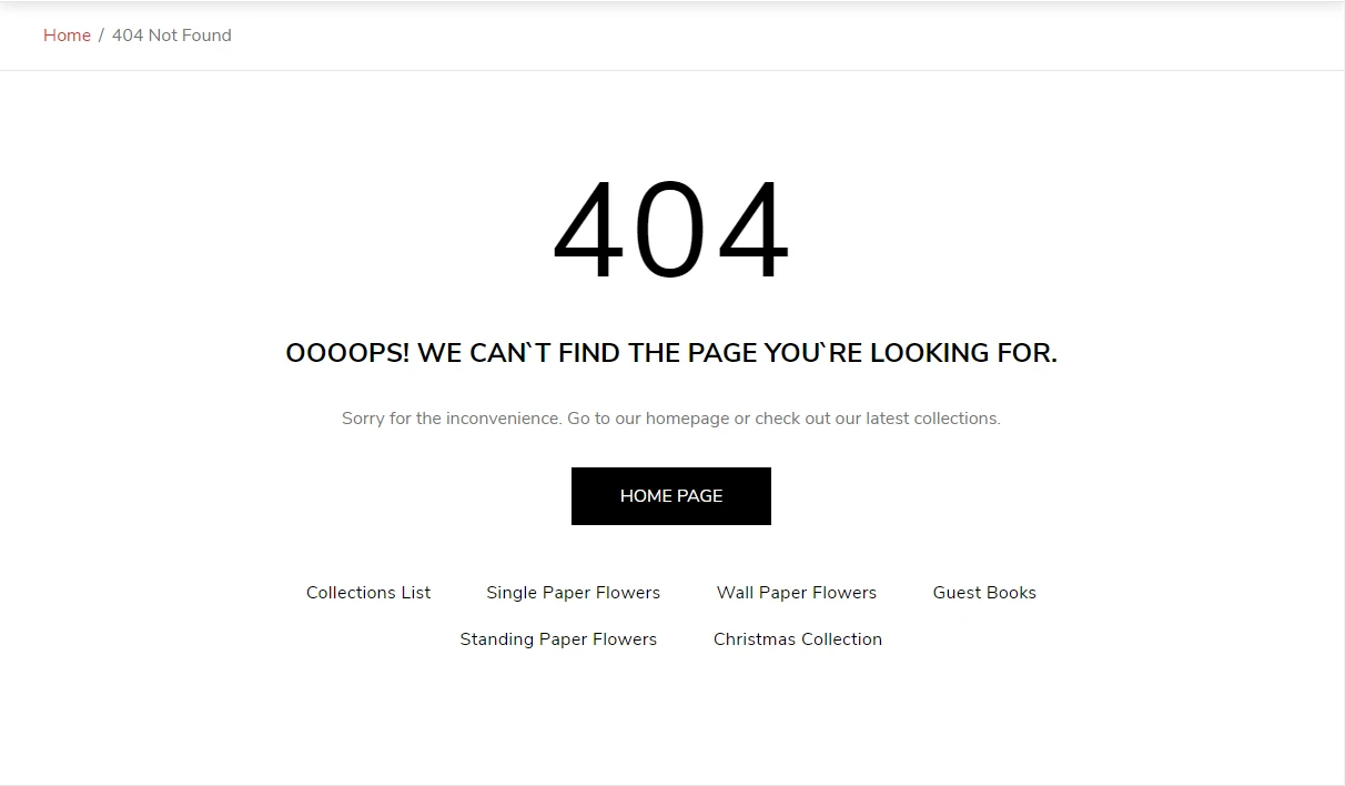 404 template (preview)