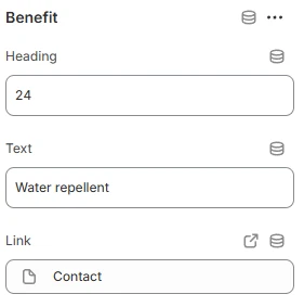 benefits block