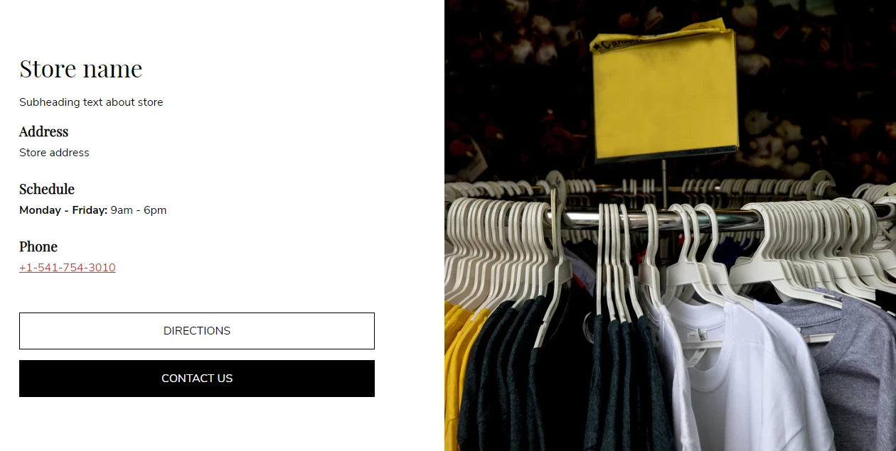 Store location (Preview)
