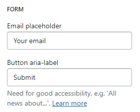 Newsletter (Form)