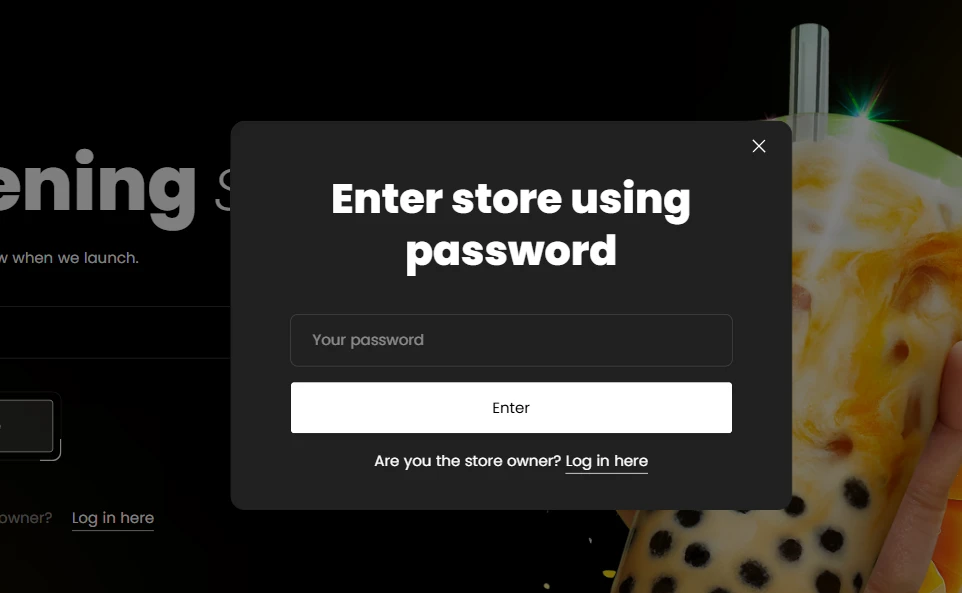 Password header 3