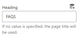 FAQ template (General)
