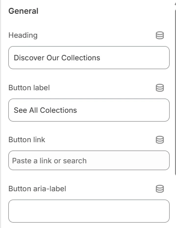 Collections carousel general
