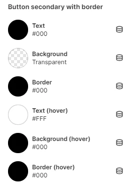 secondary with border