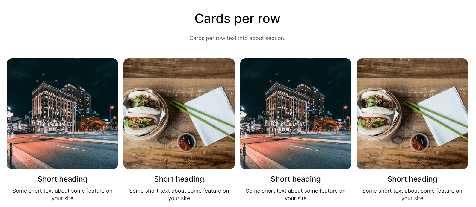 cards grid 3