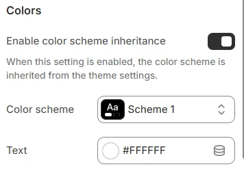 List collections colors