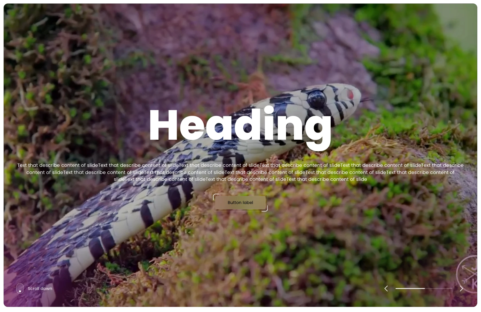 Slideshow HTML Video