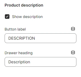 Product description